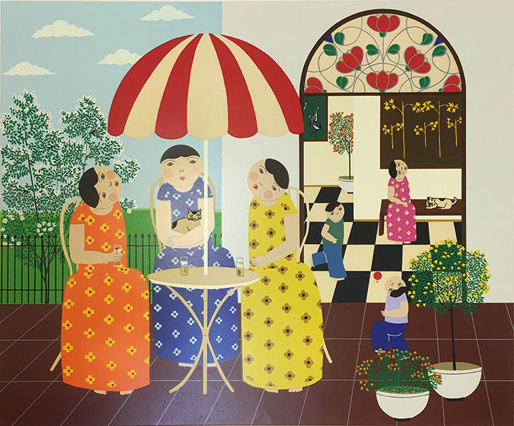 Mint July by John Lim by Artists Misc., lithograph — detail 2