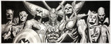 Assemble (Concept Art) by Marvel, lithograph — detail 2