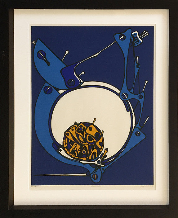 Crisalida by Jose Maria Mijares, 1987 lithograph