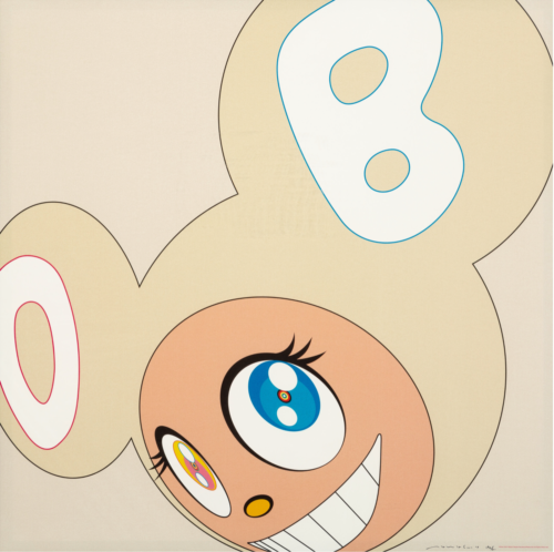 And Then X6 Beige Dob by Takashi Murakami, offset lithograph edition
