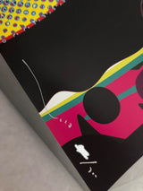 Warp by Takashi Murakami, offset lithograph with cold stamp edition — detail 2