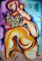 A New Tomorrow by Alexandra Nechita, lithograph