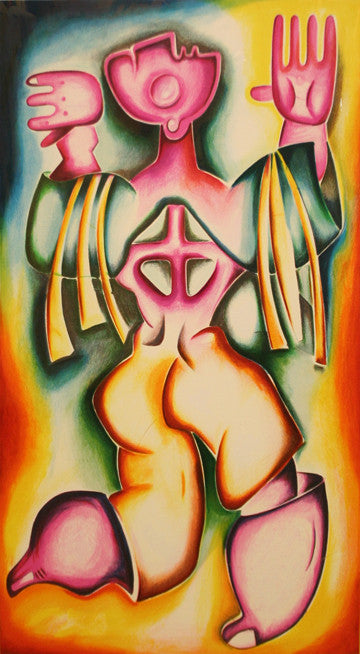 Live and Let Live by Alexandra Nechita, 2009 lithograph