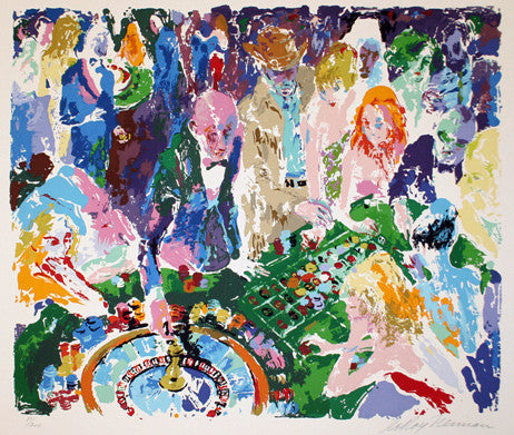 Casino by Leroy Neiman, 1972 serigraph