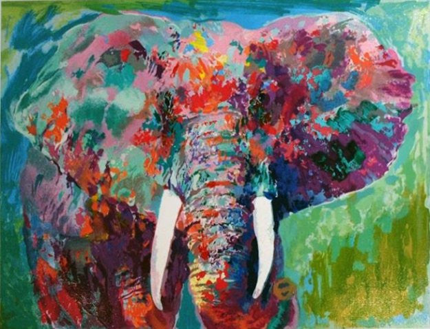 Charging Bull by Leroy Neiman