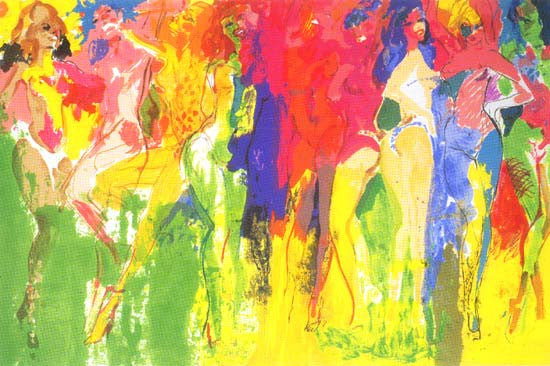 Panteras by Leroy Neiman