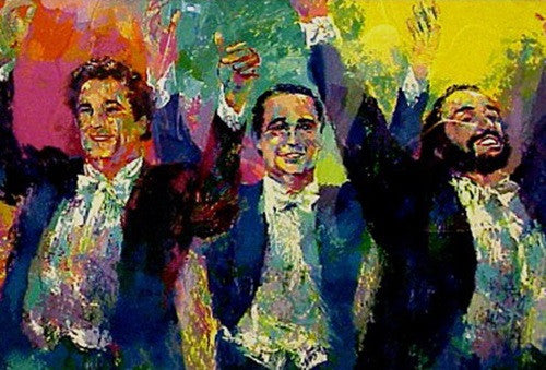 The Three Tenors by Leroy Neiman