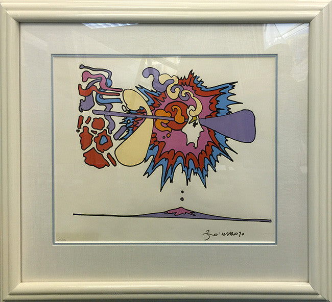 Winter Sunshine (1970'S) by Peter Max, 1970 serigraph