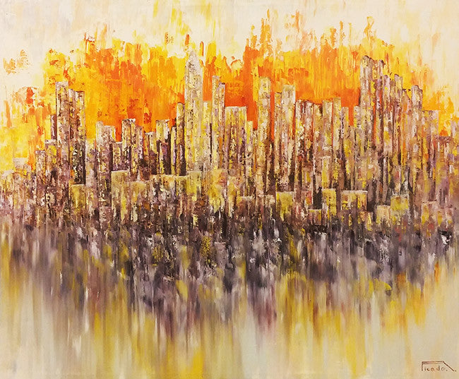 Flight by Rodrigo Picado, 2016 acrylic on canvas