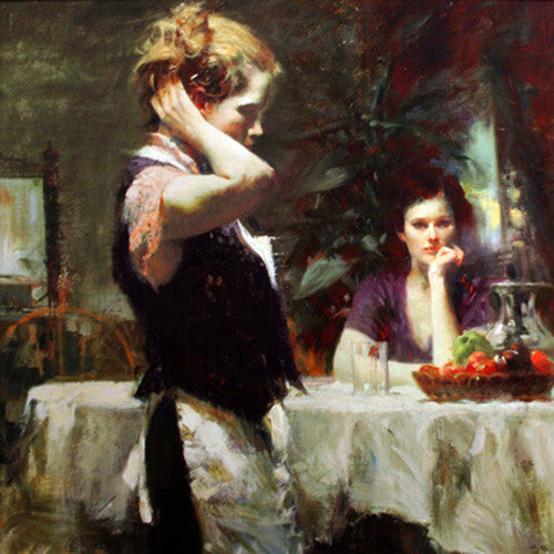 Wishful Thinking by Pino, giclee on canvas