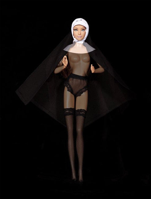 Barbie Nun by Cecile Plaisance, 2013 lenticular
