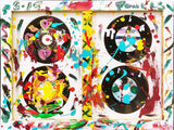 Juke Box #4 by Jerry Powers by Artists Misc., 2015 mixed media on canvas — detail 2