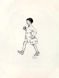 Teacher's Pet by Norman Rockwell, 1976 lithograph
