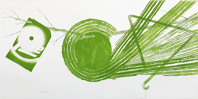 Spokes: 2 State by James Rosenquist, 1977 etching & aquatint