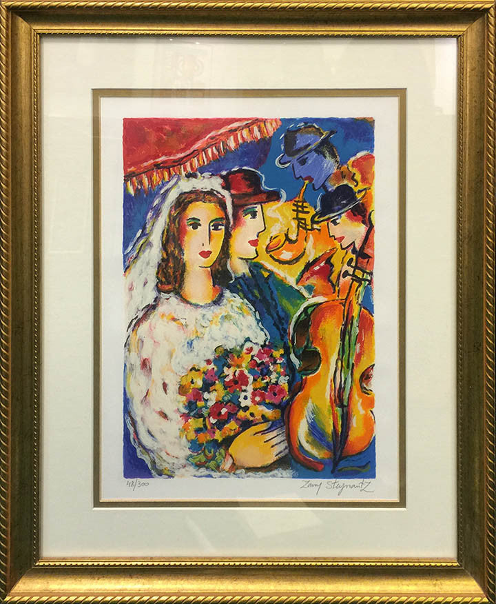 Wedding Song by Zamy Steynovitz by Artists Misc., serigraph