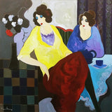 Afternoon Tea by Itzchack Tarkay — detail 2