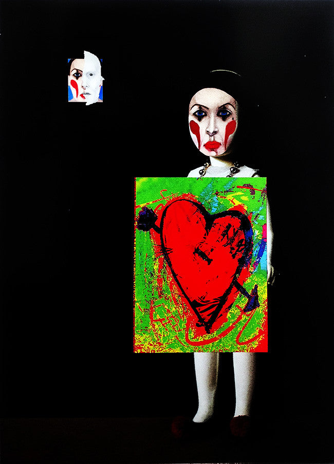Lacerated by Rosaria Vigorito by Artists Misc., 2016 digital mixed media collage