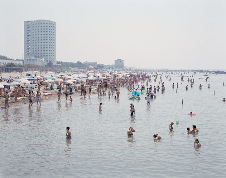 Marina De Carrara Torre Flat by Massimo Vitali by Artists Misc., 2006 offset lithograph — detail 2