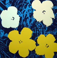 FLOWERS 11.72 BY ANDY WARHOL FOR SUNDAY B. MORNING