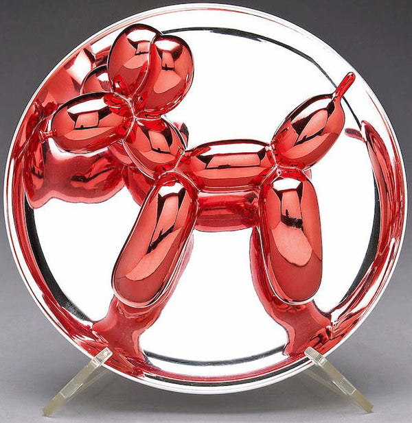 BALLOON DOG (RED) BY JEFF KOONS