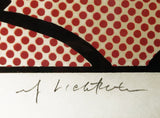 Sweet Dreams Baby! by Roy Lichtenstein, 1965 screenprint, on heavy, smooth, white wove pape — detail 3