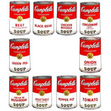 Campbell's Soup Can (Portfolio of 10) Series I by Sunday B. Morning, screen print — detail 2