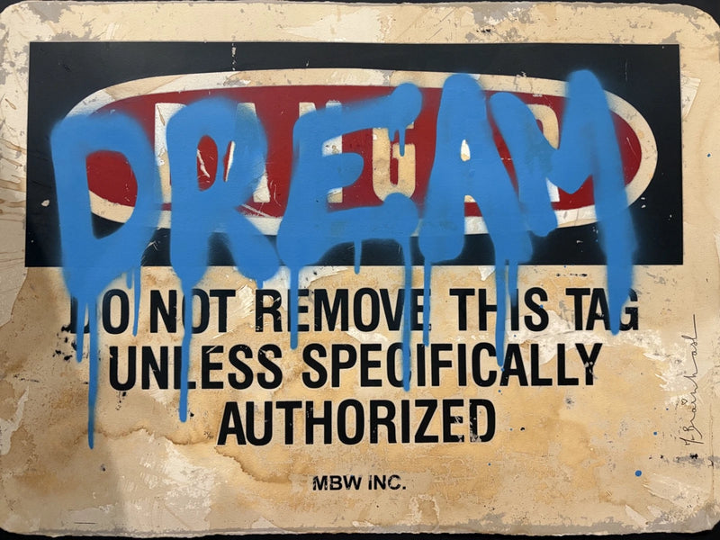 Dream (Blue) by Mr. Brainwash, 2012 screen print
