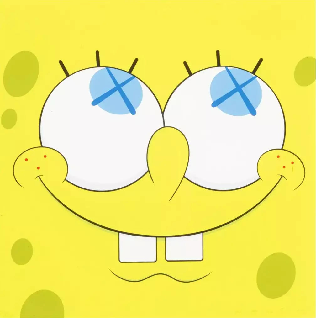Kawsbob (Yellow) by Kaws by Artists Misc., 2011 silkscreen