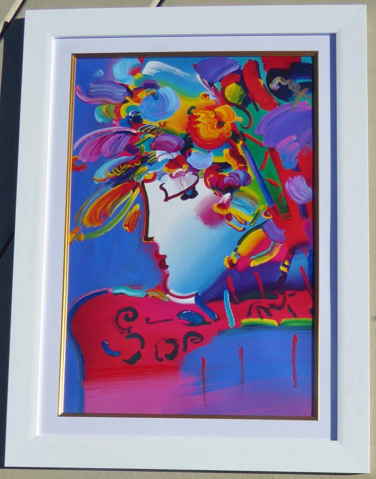 BLUSHING BEAUTY II 2007 (ORIGINAL) BY PETER MAX