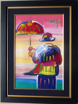 UMBRELLA MAN 2010 (ORIGINAL) BY PETER MAX