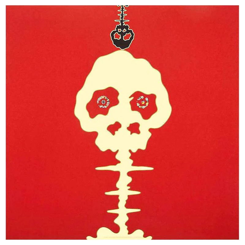 Time Bokan (Red) by Takashi Murakami, offset lithograph edition