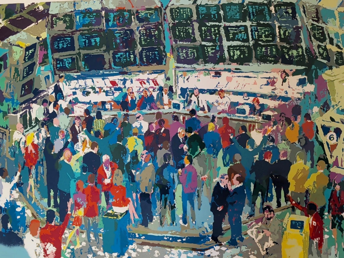 Chicago Options by Leroy Neiman, 1990 serigraph on paper