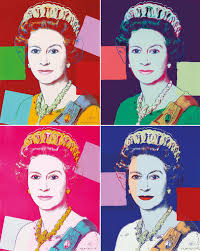 Queen Elizabeth (Set of 4) by Sunday B. Morning, 2022 screenprint