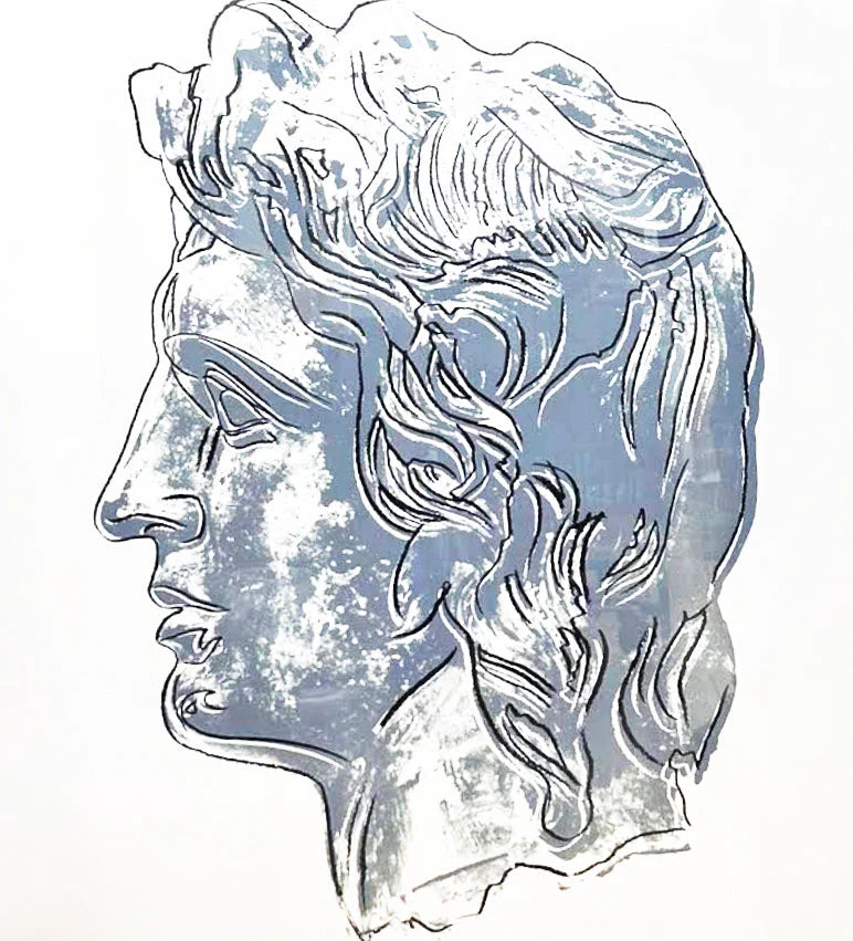 Alexander the Great FS II.291 (Trial Proof) by Andy Warhol, 1982 screenprint on Lenox museum board