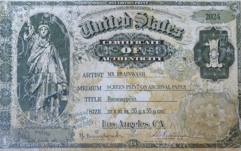 BANANA APPETIT BY MR. BRAINWASH