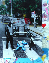 Come Together (Original) By Mr. Brainwash (18 X 18 INCHES)