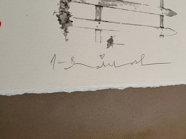 I'M YOURS - FOLLOW YOUR HEART (RED) BY MR. BRAINWASH