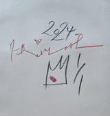 NOT GUILTY (ORIGINAL) BY MR. BRAINWASH (30 X 22 INCHES)