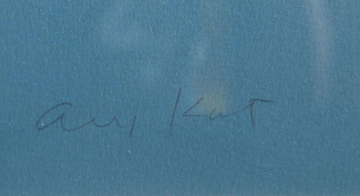 Night: William Dunas Dance 2 (Pamela) by Alex Katz, 1983 lithograph on Arches — detail 2