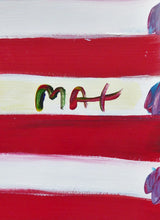 Flag With Heart Ver.1 #16 (ORIGINAL) BY PETER MAX