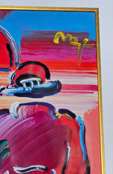 UMBRELLA MAN 2007 (ORIGINAL) BY PETER MAX