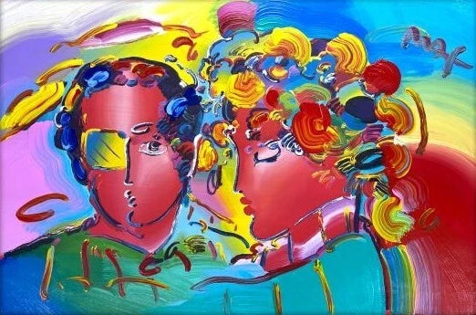 ZERO MAN IN LOVE 2010 (ORIGINAL) BY PETER MAX