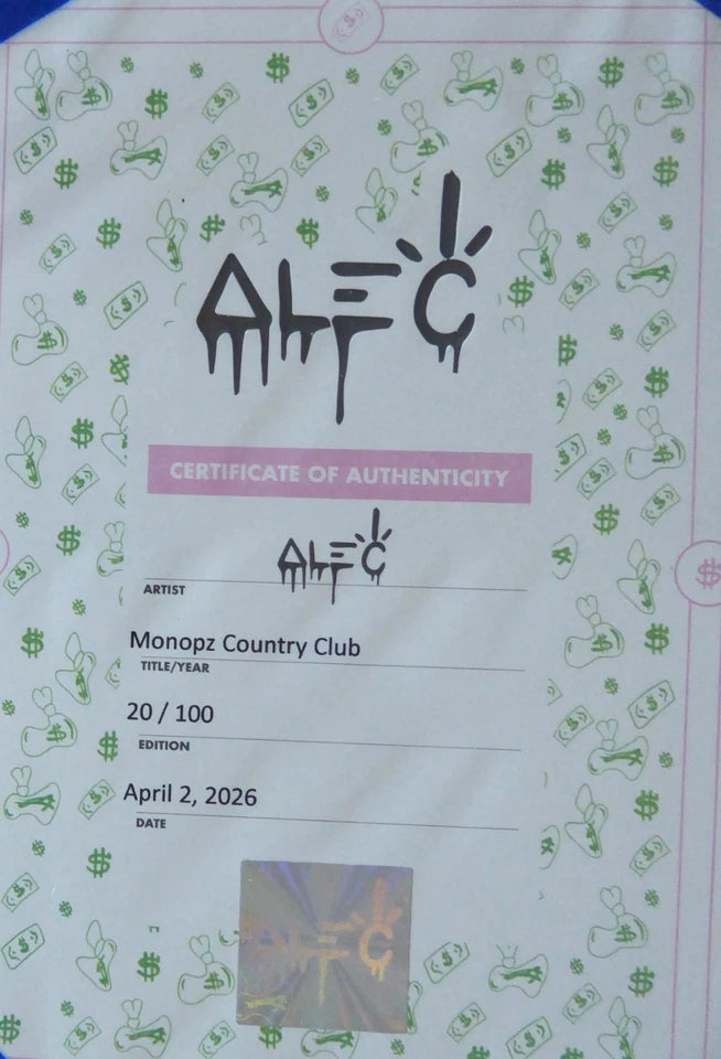 Monopz Country Club By Alec Monopoly (2026)