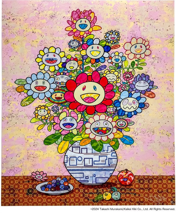 LONGING FOR ZOA WOU-KI'S FLOWER BY TAKASHI MURAKAMI