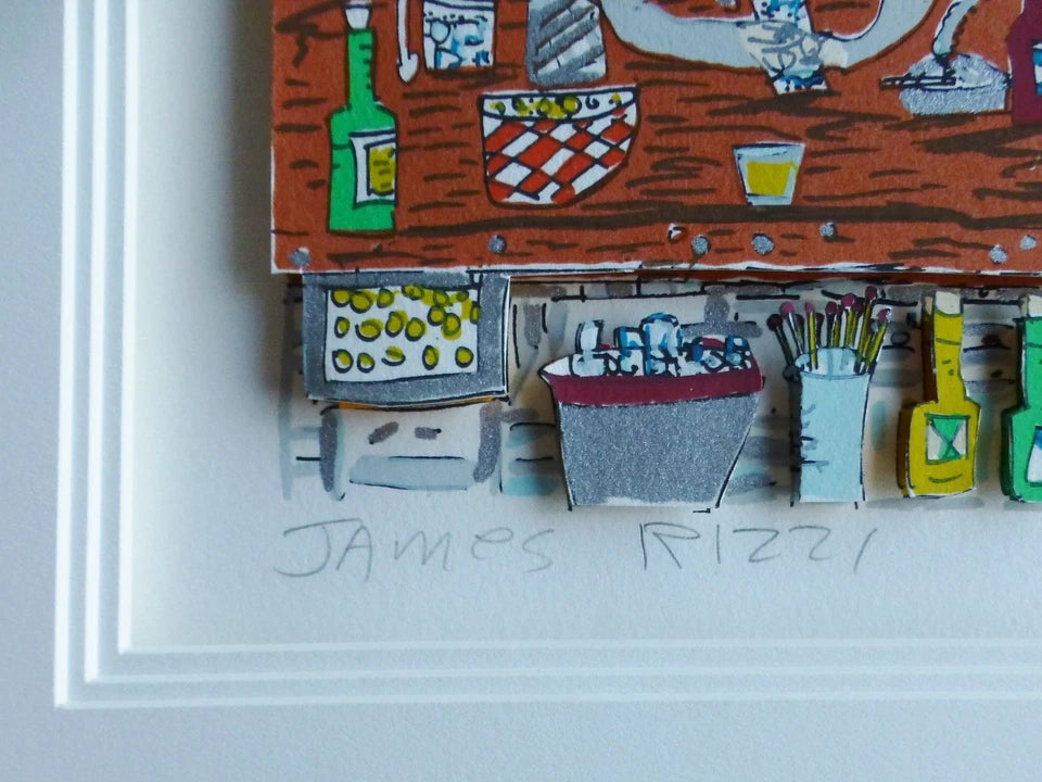 Let The Good Times Roll By James Rizzi (35.5 X 26 INCHES)