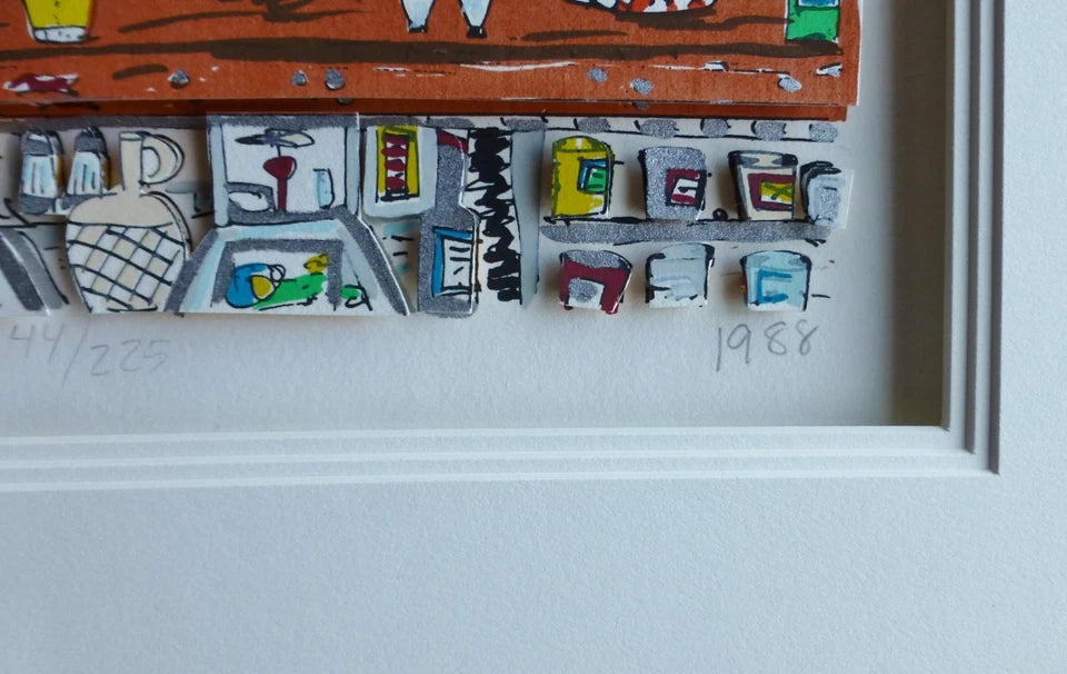 Let The Good Times Roll By James Rizzi (35.5 X 26 INCHES)