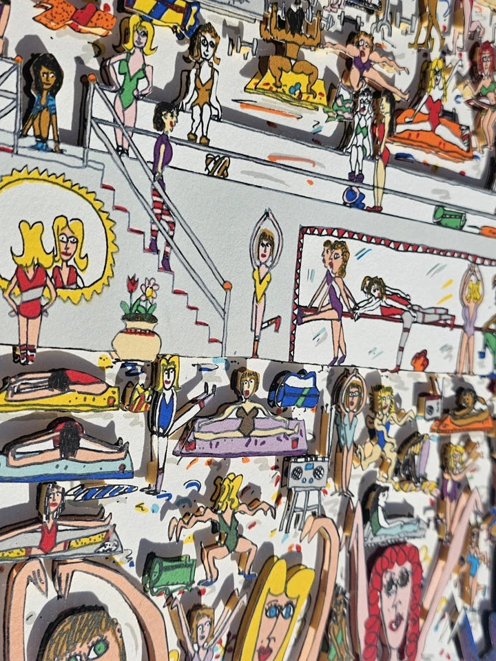 Women Who Work Out By James Rizzi (1989)