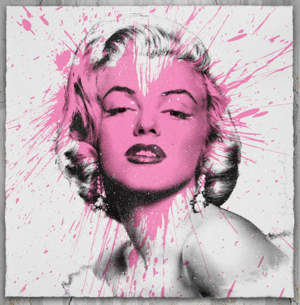 MY HEART IS YOURS (MARILYN MONROE) (PINK) BY MR. BRAINWASH