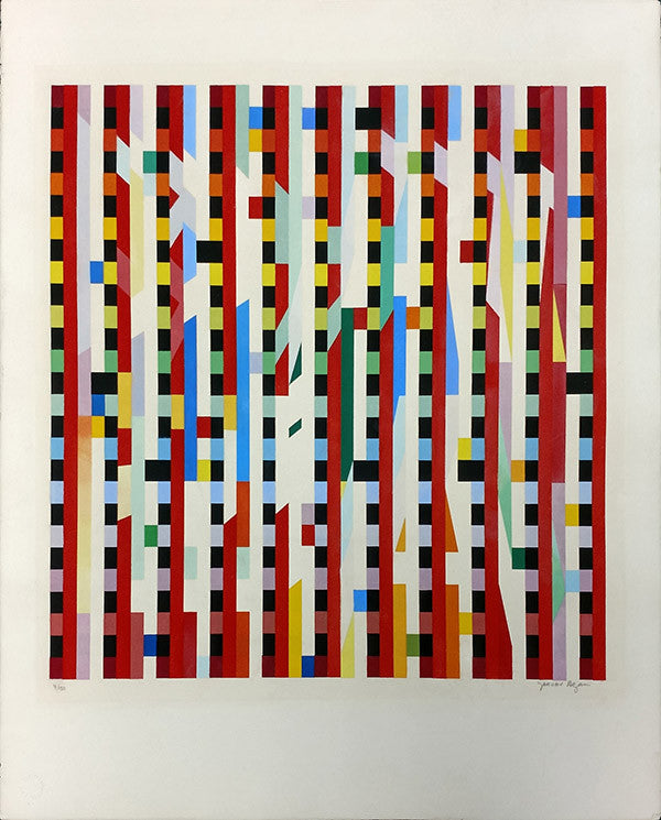 Unknown Title by Yaacov Agam, serigraph