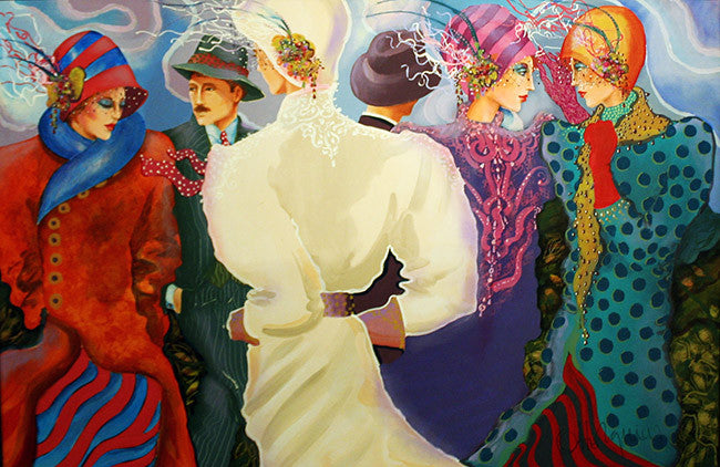 Couples Retreat by Otto Aguiar, oil on canva